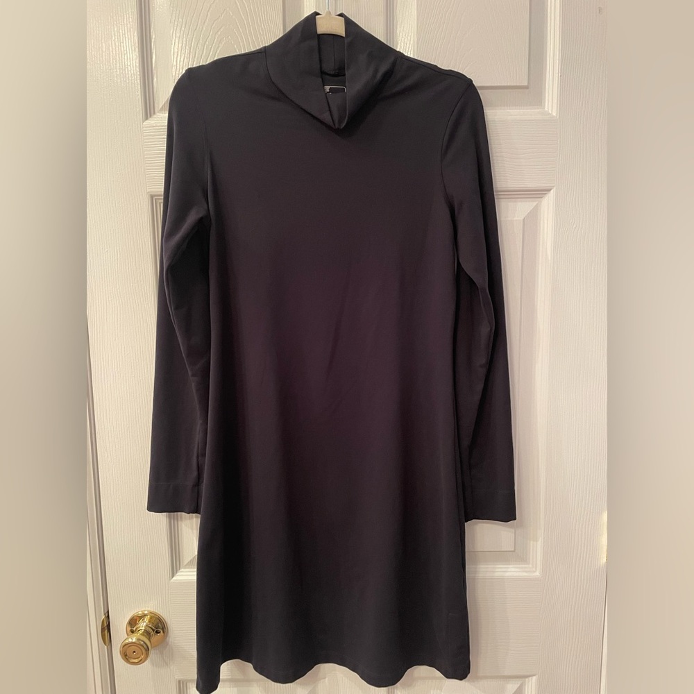 Title Nine Mock Neck Dress Black Size M